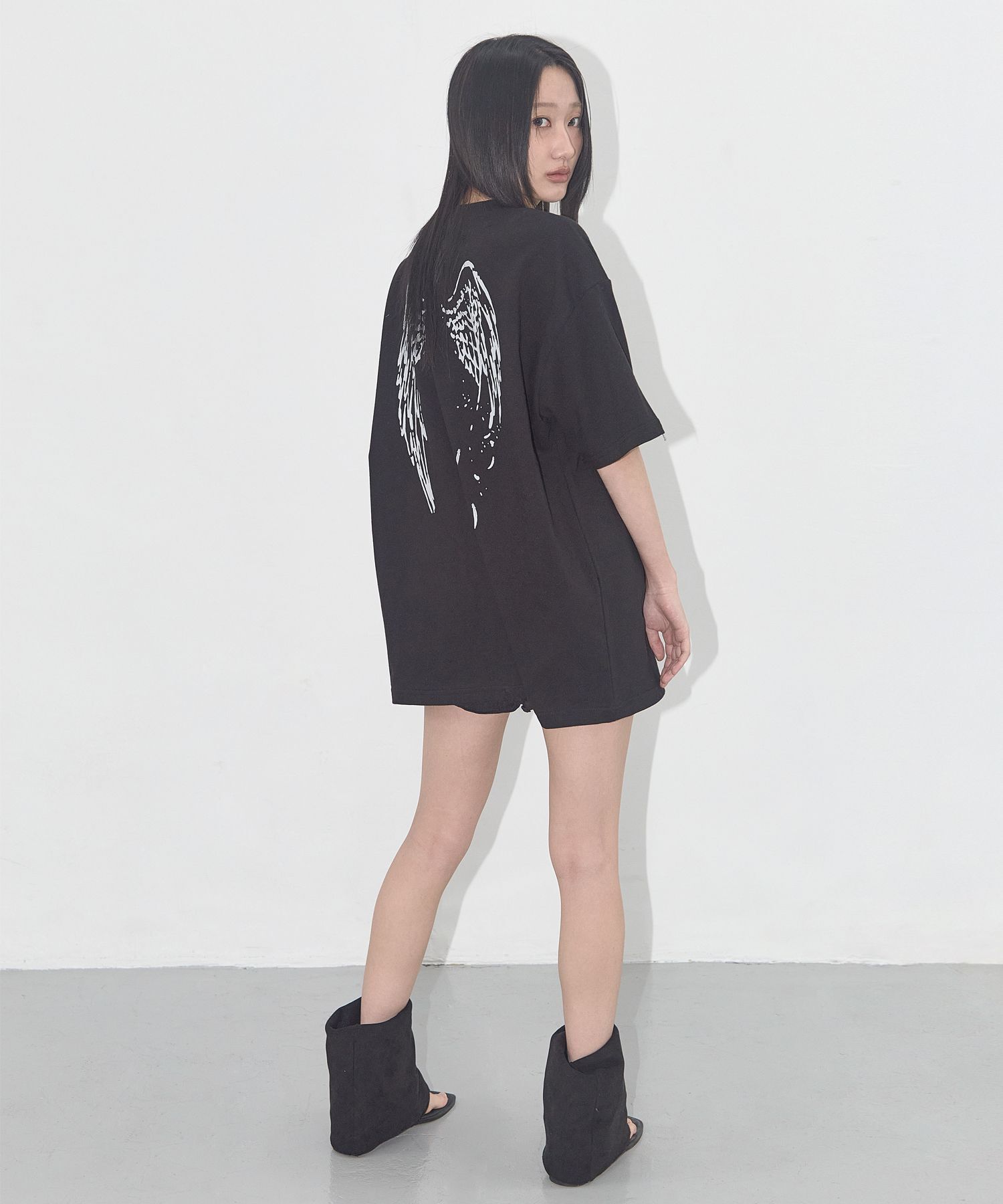 FANCY CLUB Reverse of Heaven 上衣 F25QB116BK