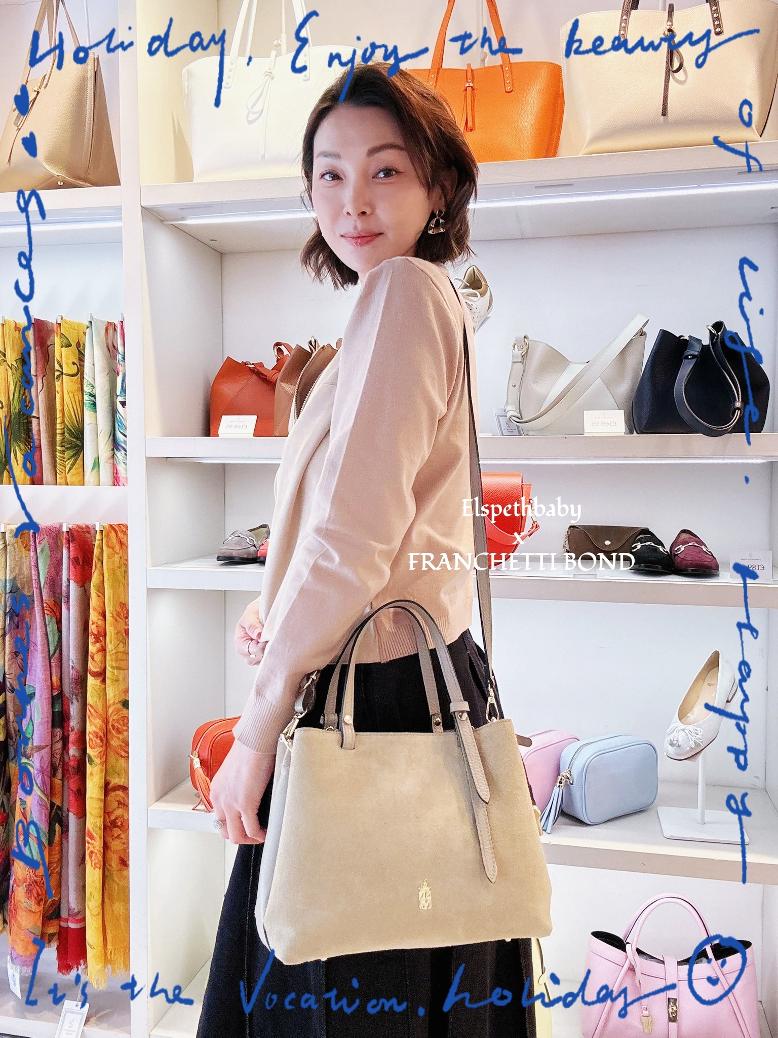 英國代購 - FRANCHETTI BOND Clara Suede（牛皮/意大利製造）