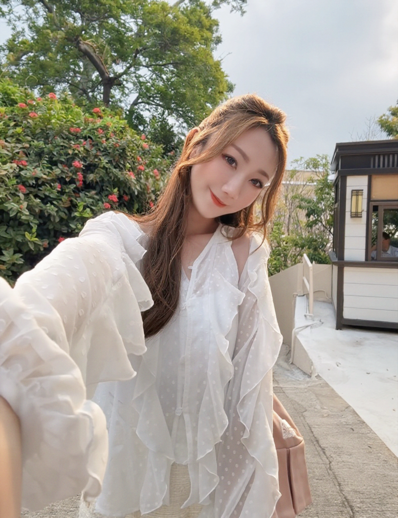 *BJ2 MADE SERIES* THE MORNING DEWDROP FLOUNCE BLOUSE 260413
