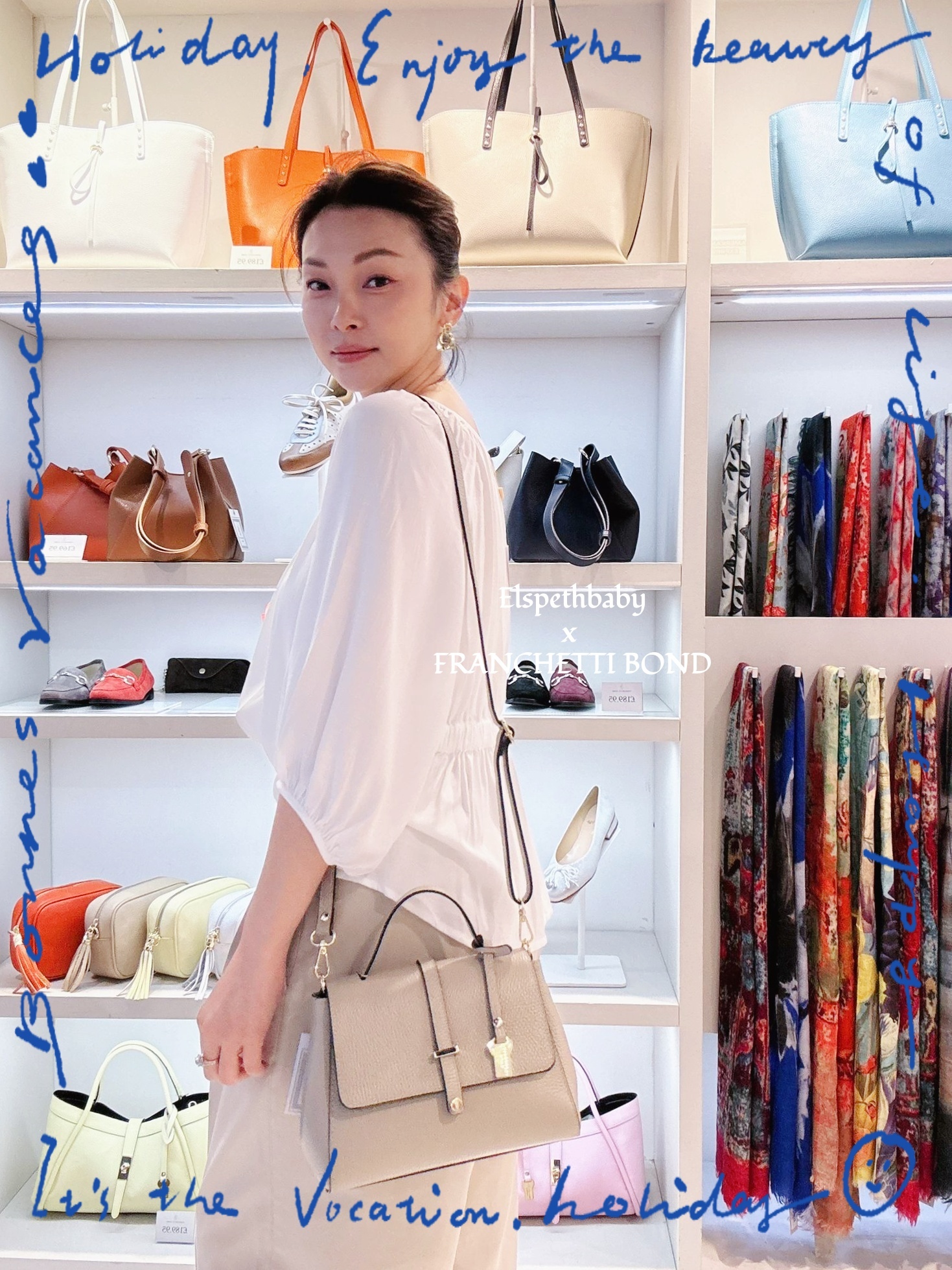 英國代購 - FRANCHETTI BOND Maddalena-puffed 3/4 sleeve