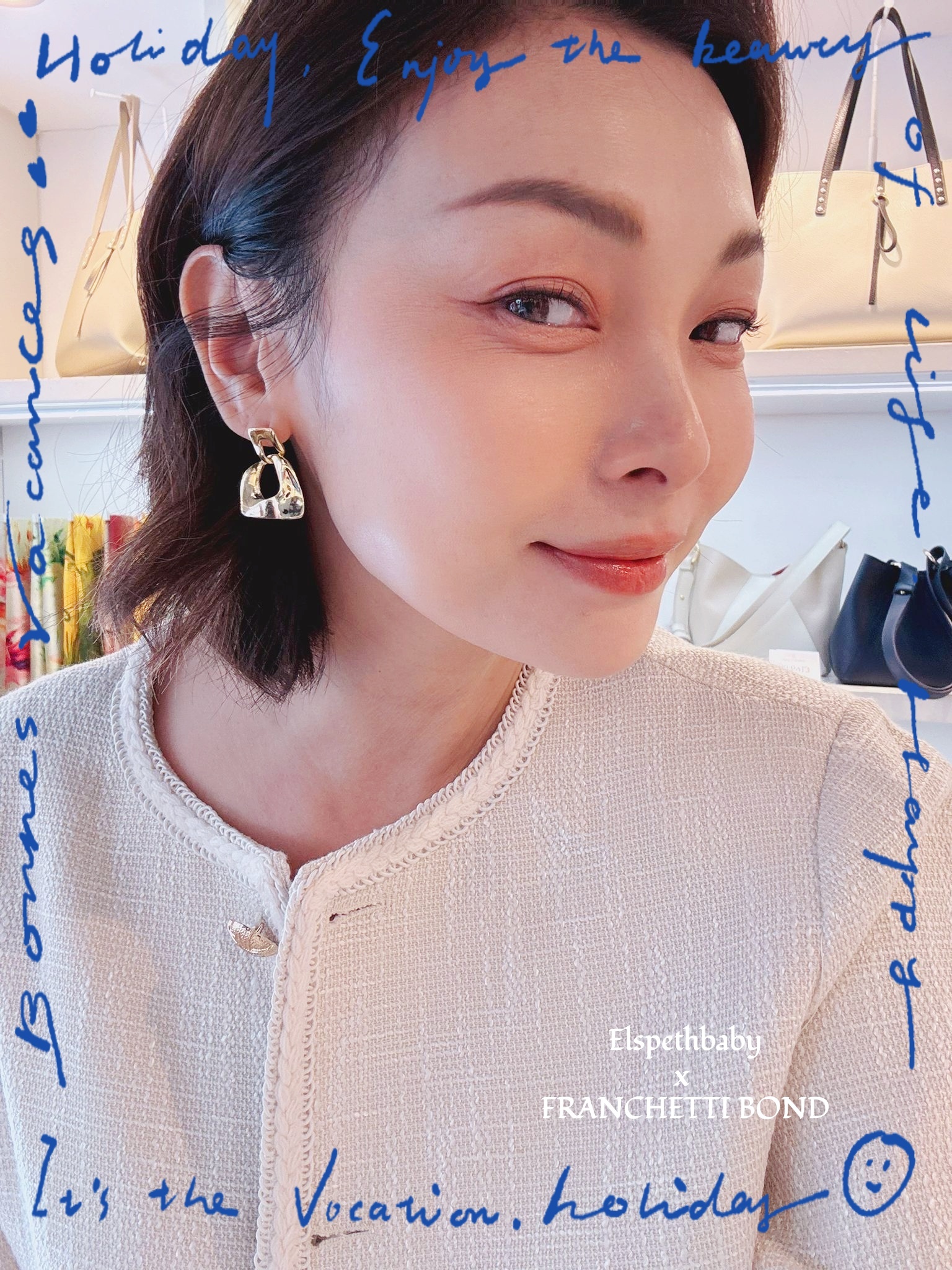 英國代購 - FRANCHETTI BOND 耳環