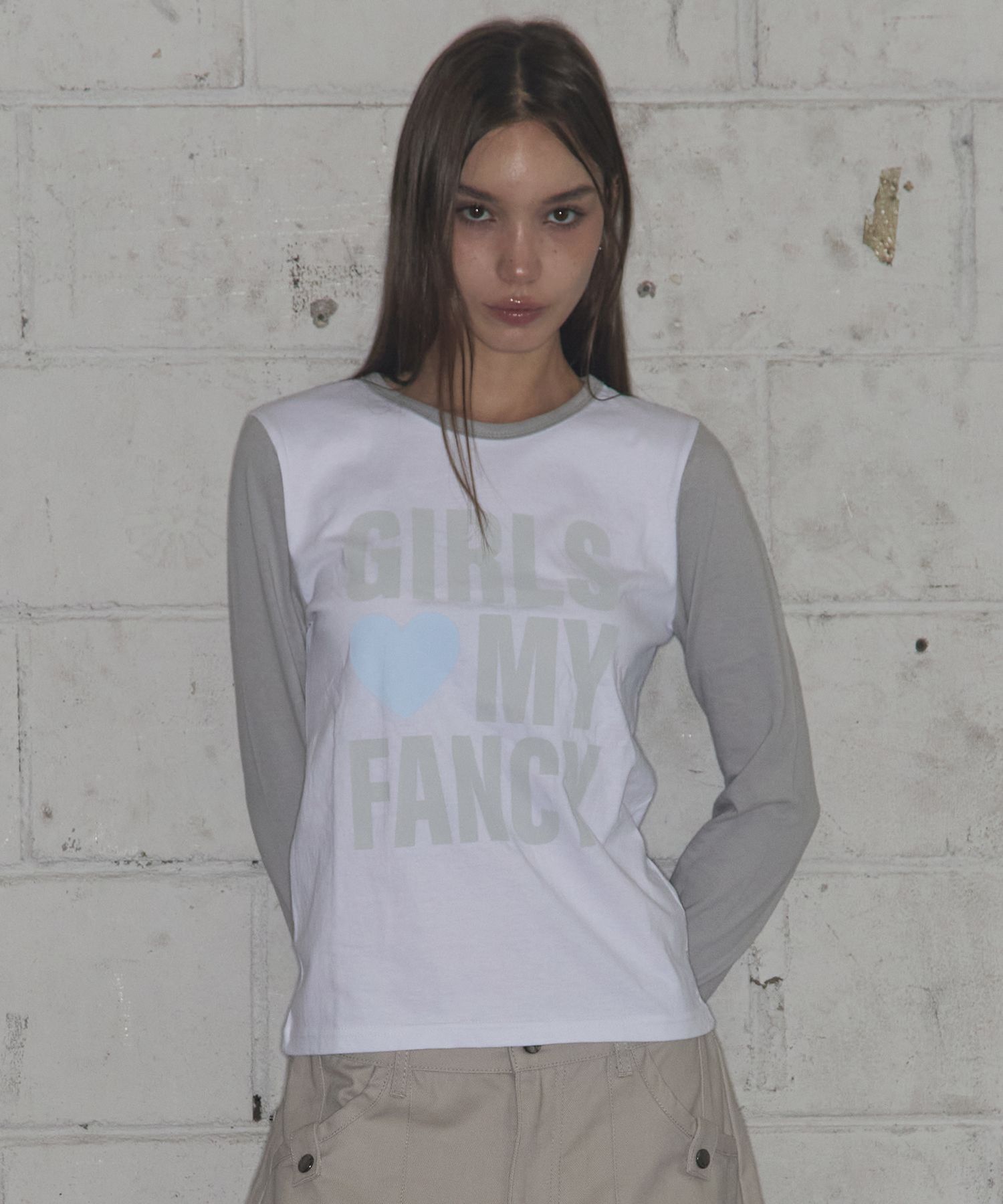 FANCY CLUB Girls My Fancy 長袖上衣 F24ZB068GR