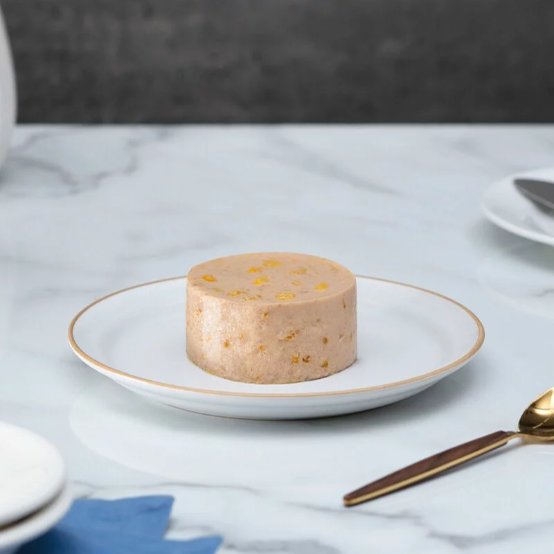 Cherie 法麗 - 全照護低磷低鈉Mousse主食罐系列 - 雞肉南瓜 (黑黃) 80g