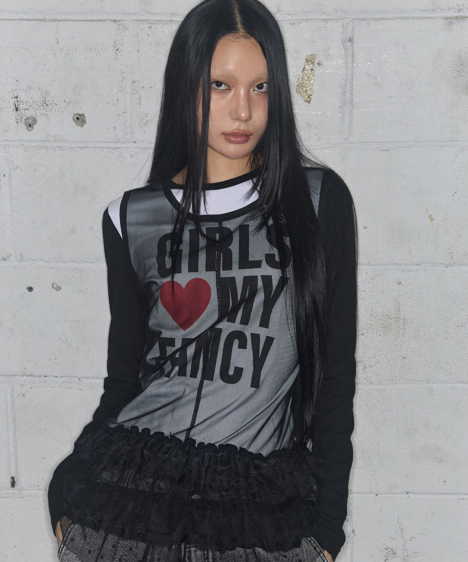 Fancy Club 點點層次洋裝 黑色 F24ZD880BK