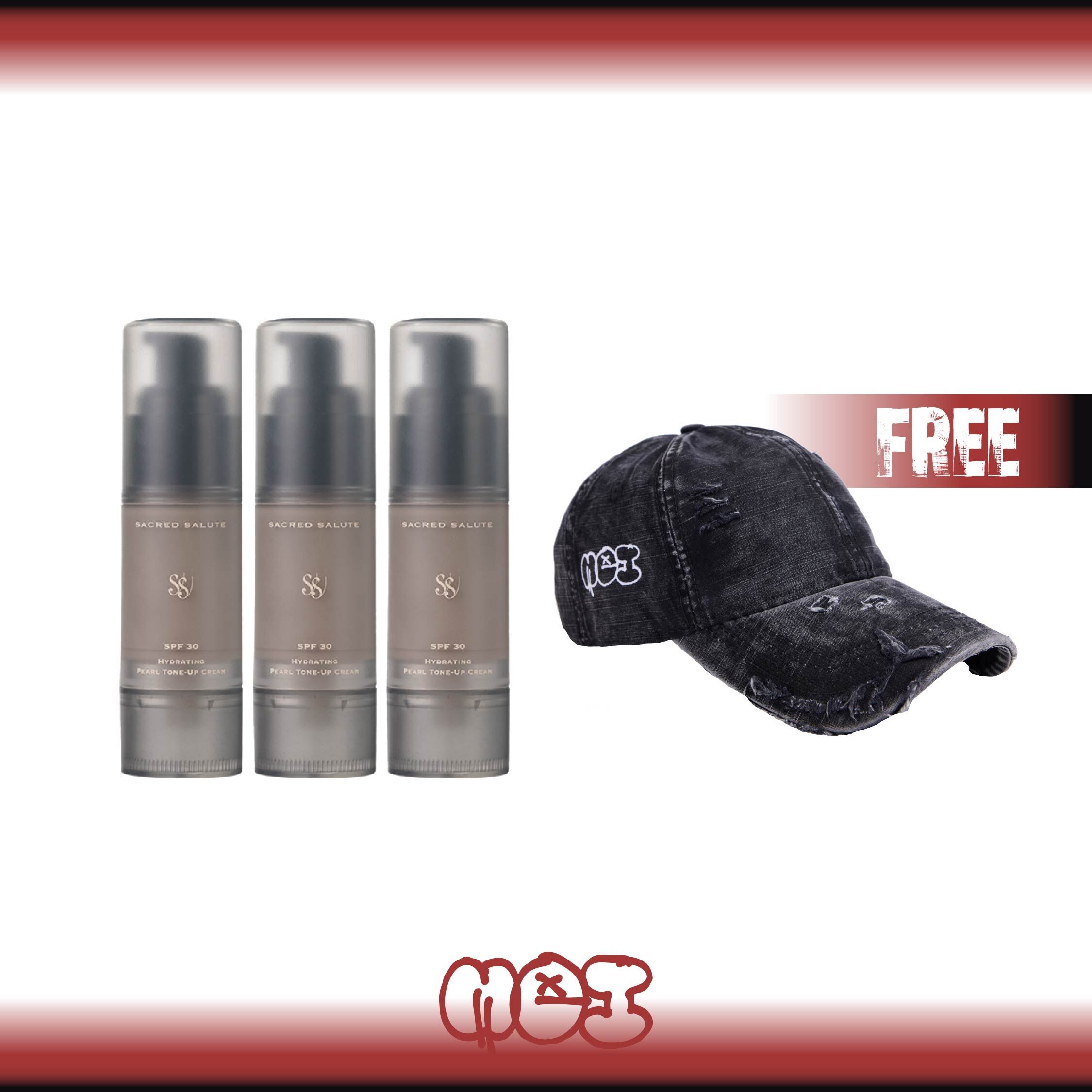 ( 預購：5/4出貨 )HOMEI - 精靈霜3入組 送 MEI限定帽 x 1