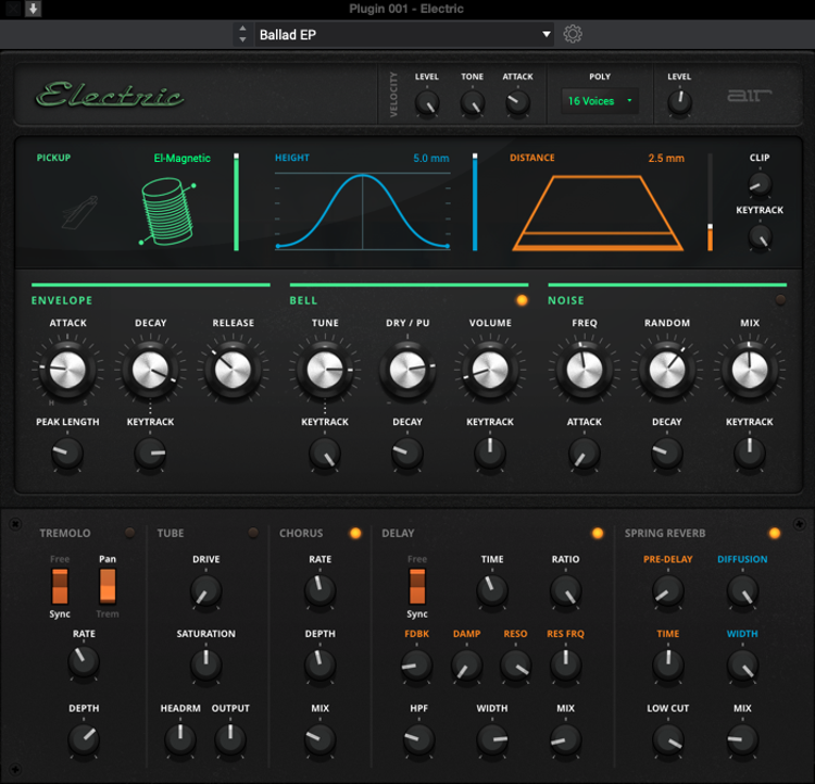 AIR ELECTRIC｜音箱模擬器