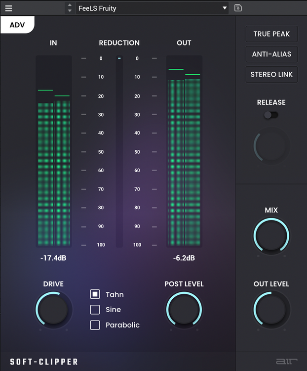 AIR SOFT CLIPPER｜音訊削波器