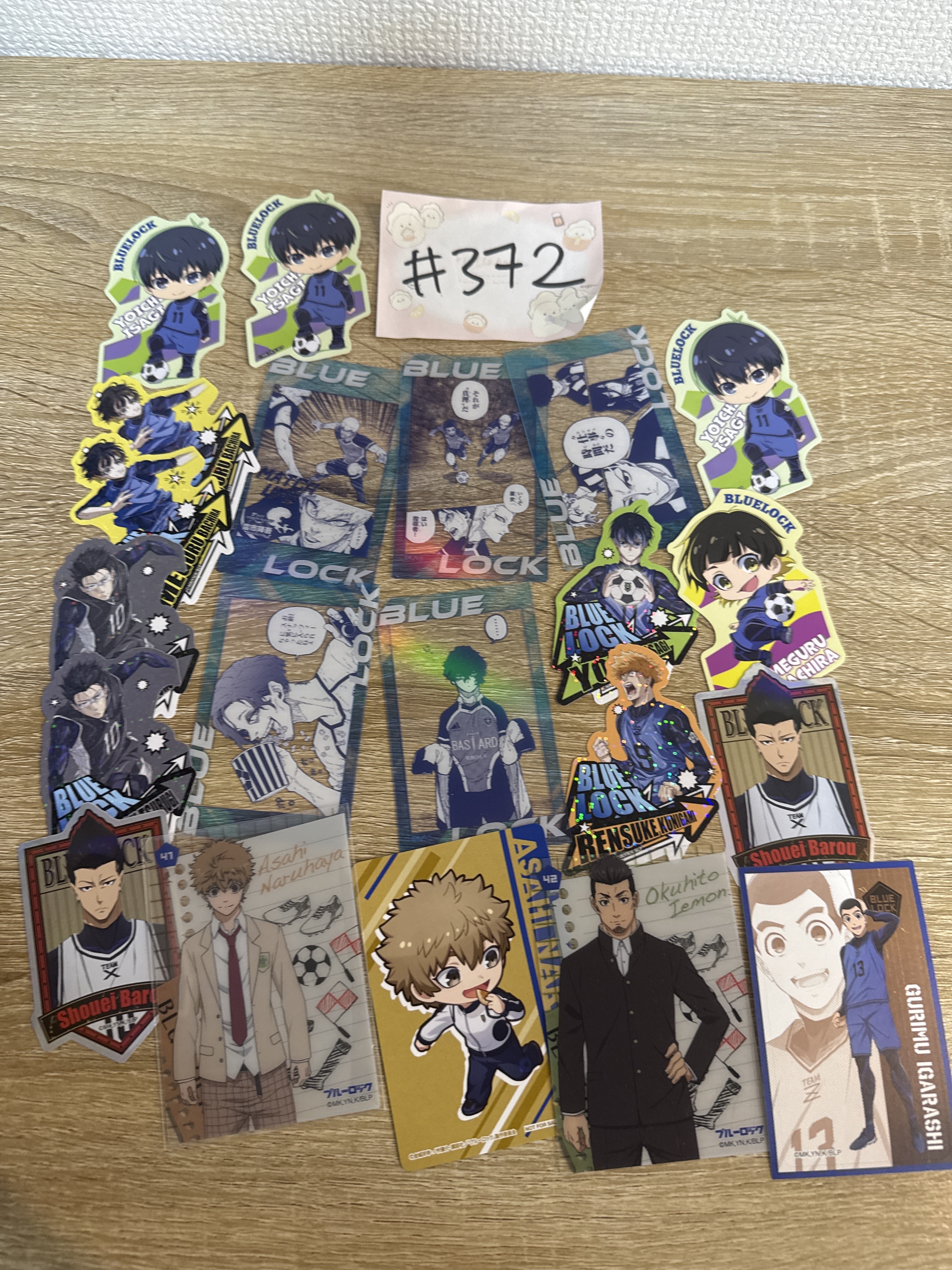 BlueLock BU01 紙品 SET#372