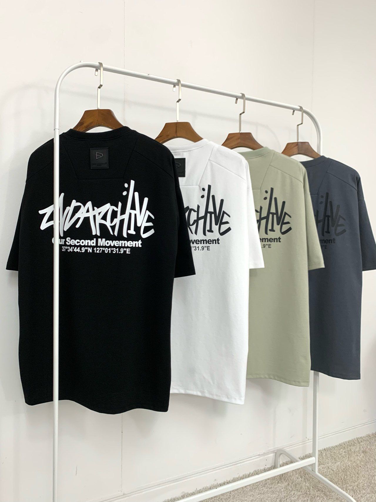英文字短袖Tee 2nd-350T