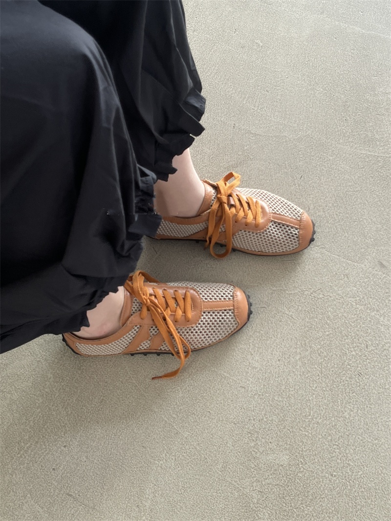 IU26-網洞編織透氣平底鞋