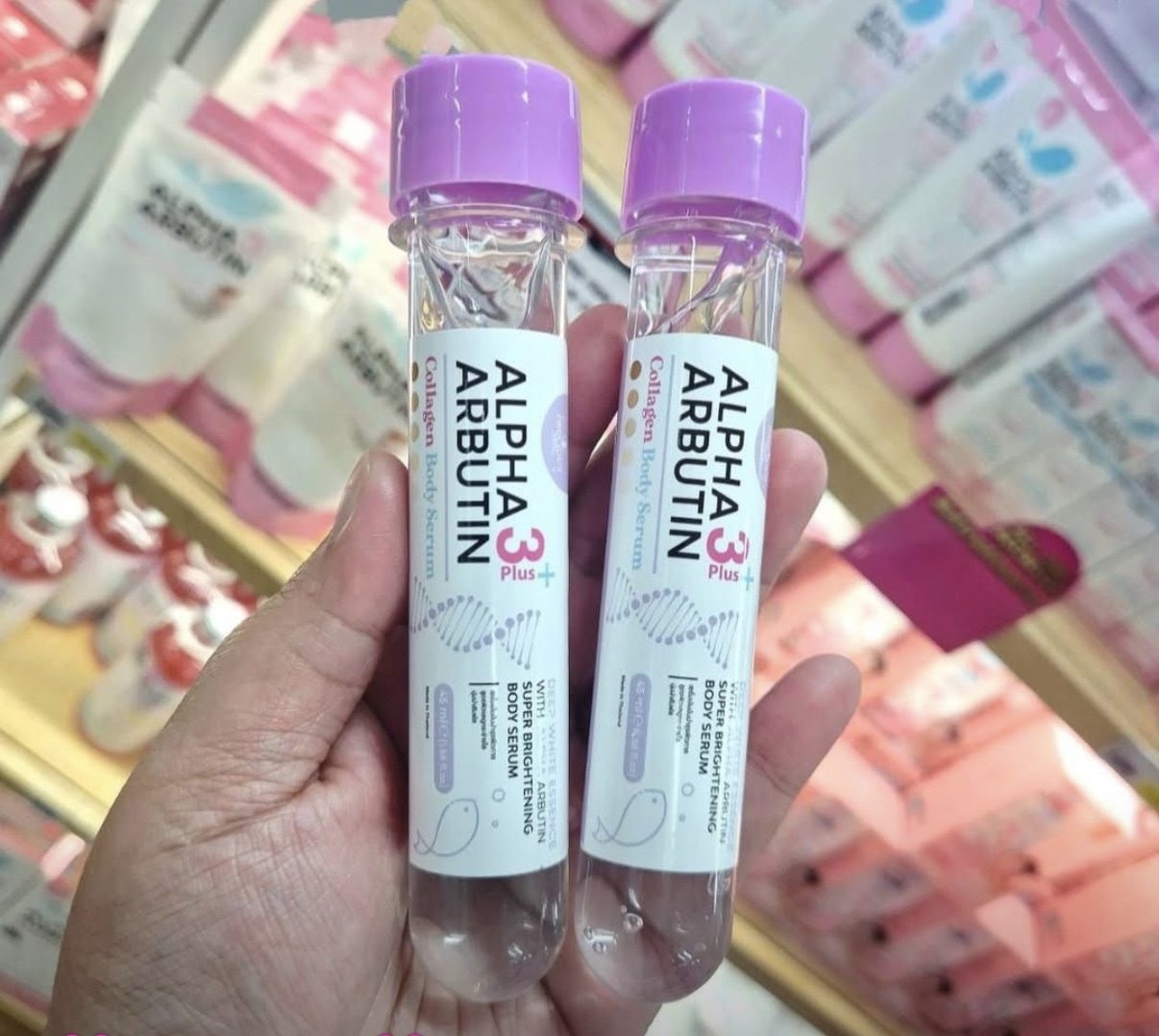 現貨 TH Precious alpha arbutin 3倍膠原美白身體精華45ml  (A)