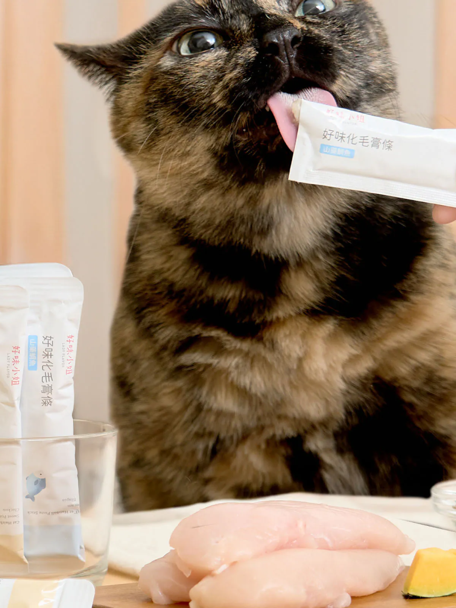 【LADY FLAVOR 好味小姐】好味化毛膏條｜地瓜嫩雞