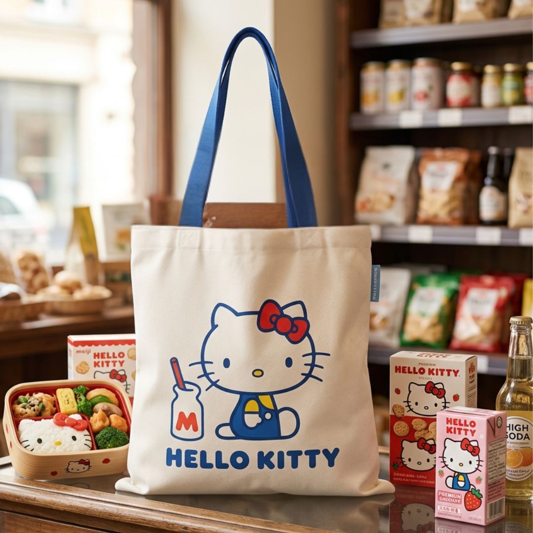Hello Kitty Sanrio | Canvas bag | Tote bag