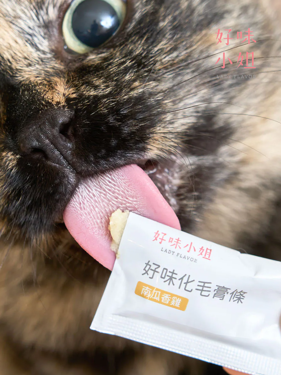 【LADY FLAVOR 好味小姐】好味化毛膏條｜南瓜香雞