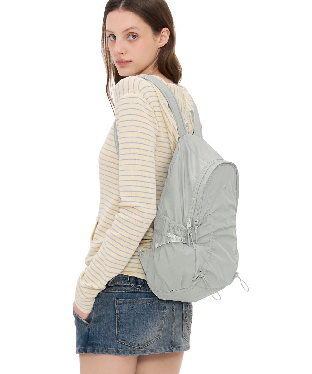 STAND OIL Plico 後背包 淺灰色 26F-186A-LGY