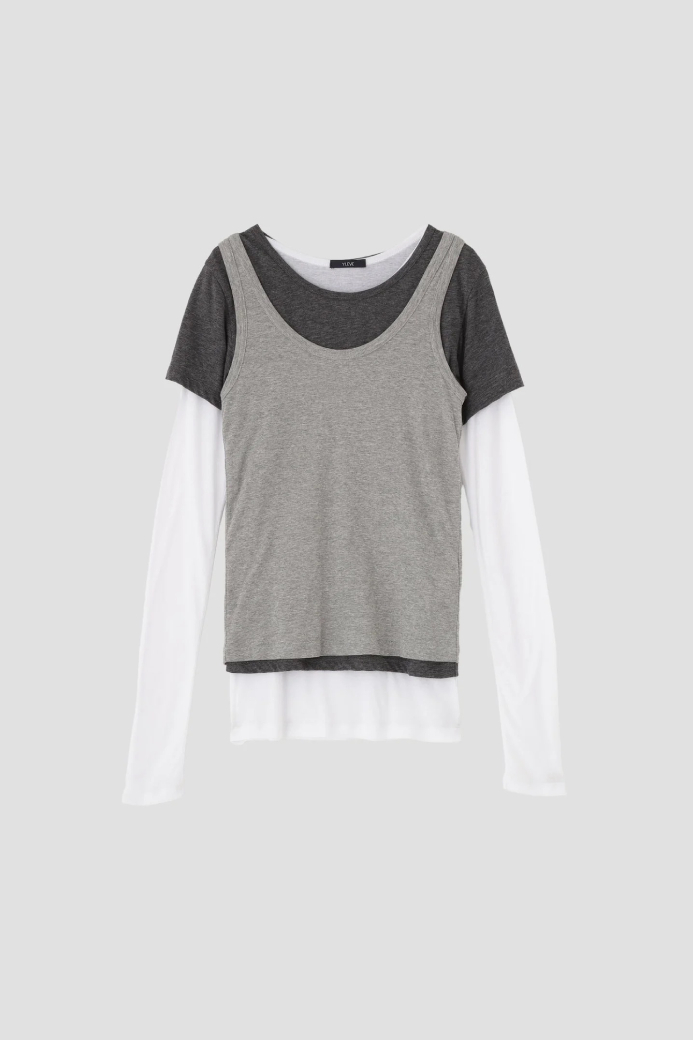 YLÈVE THREE LAYERED JERSEY P/O