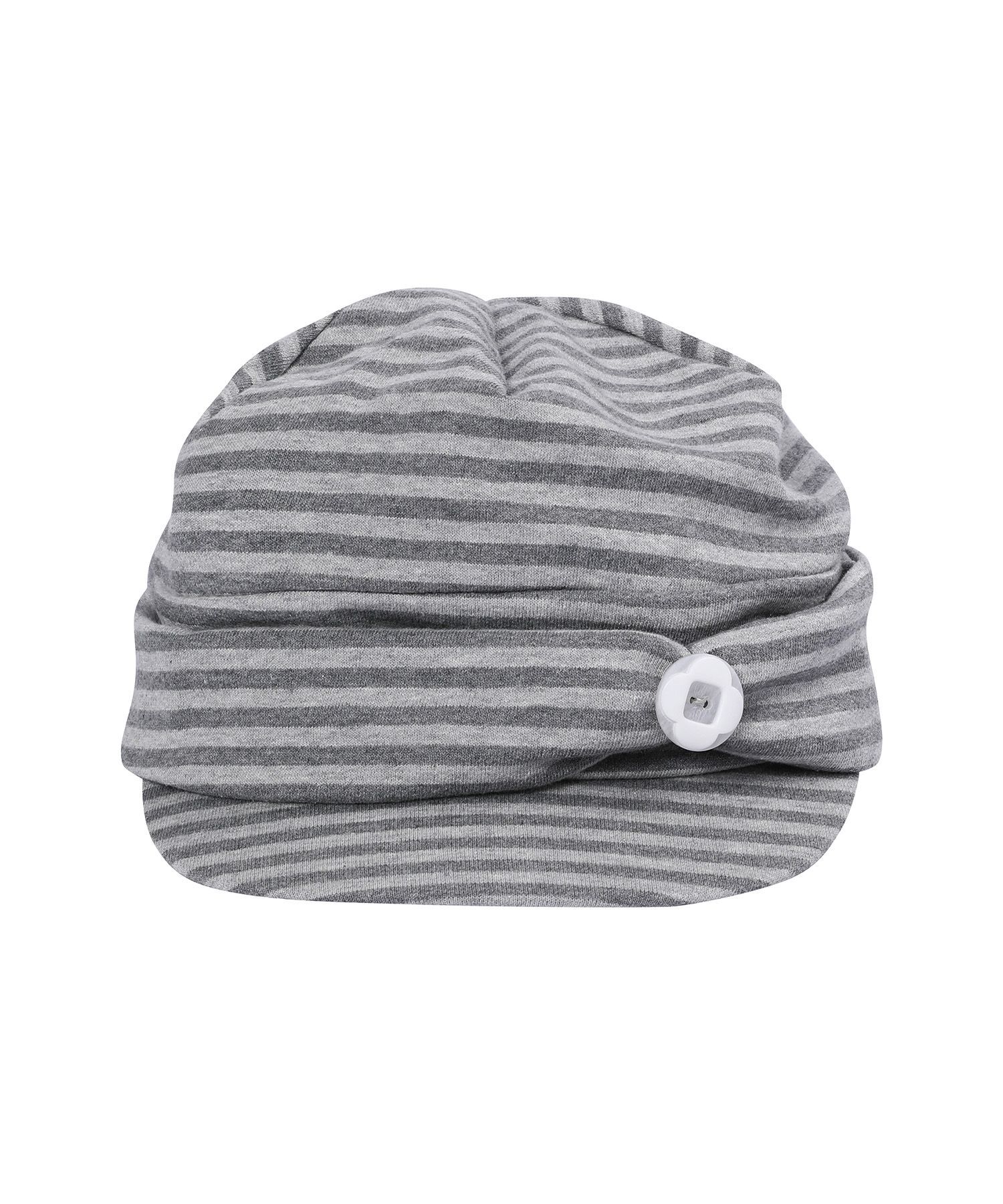 BAUF 條紋報童帽 [灰色] BH26SS-WGR1F