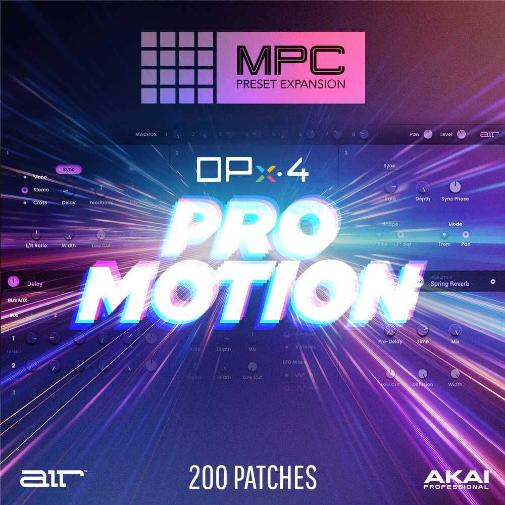 AIR OPX-4 PRO MOTION EXPANSION｜合成器音色擴充
