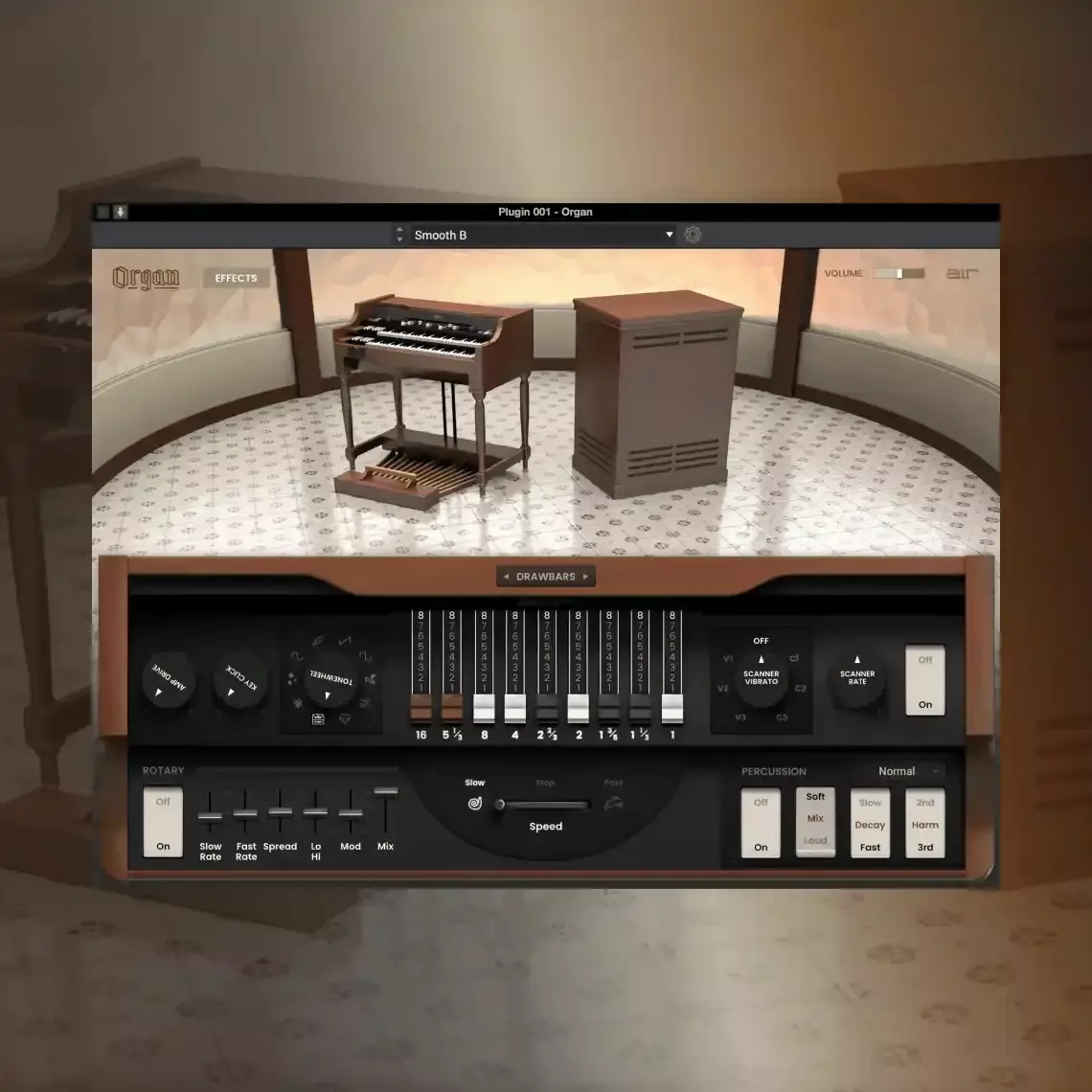 AIR ORGAN｜數位風琴音源插件