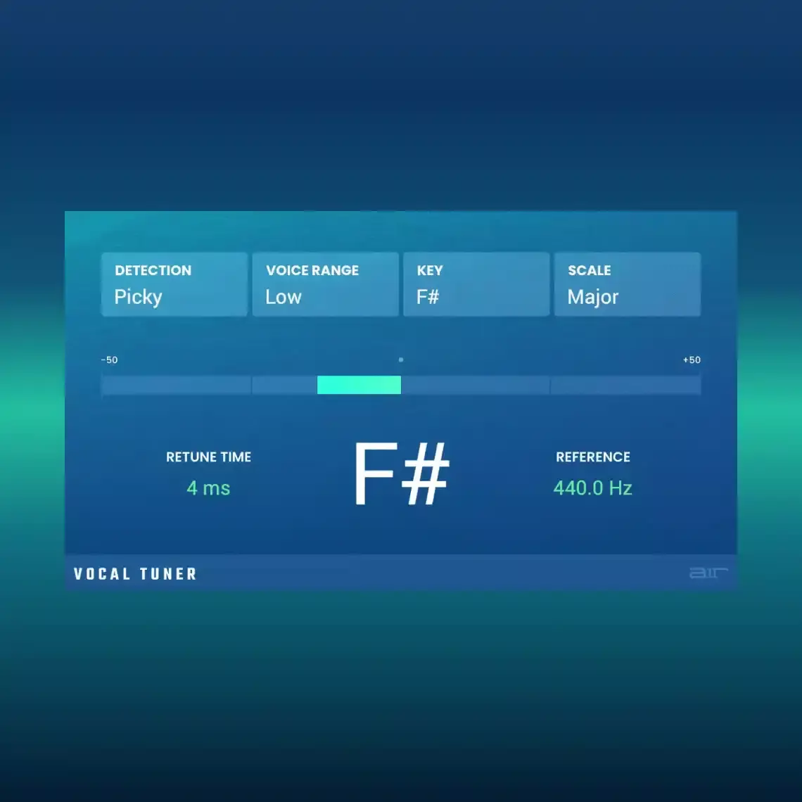 AIR VOCAL TUNER｜人聲自動調音效果器
