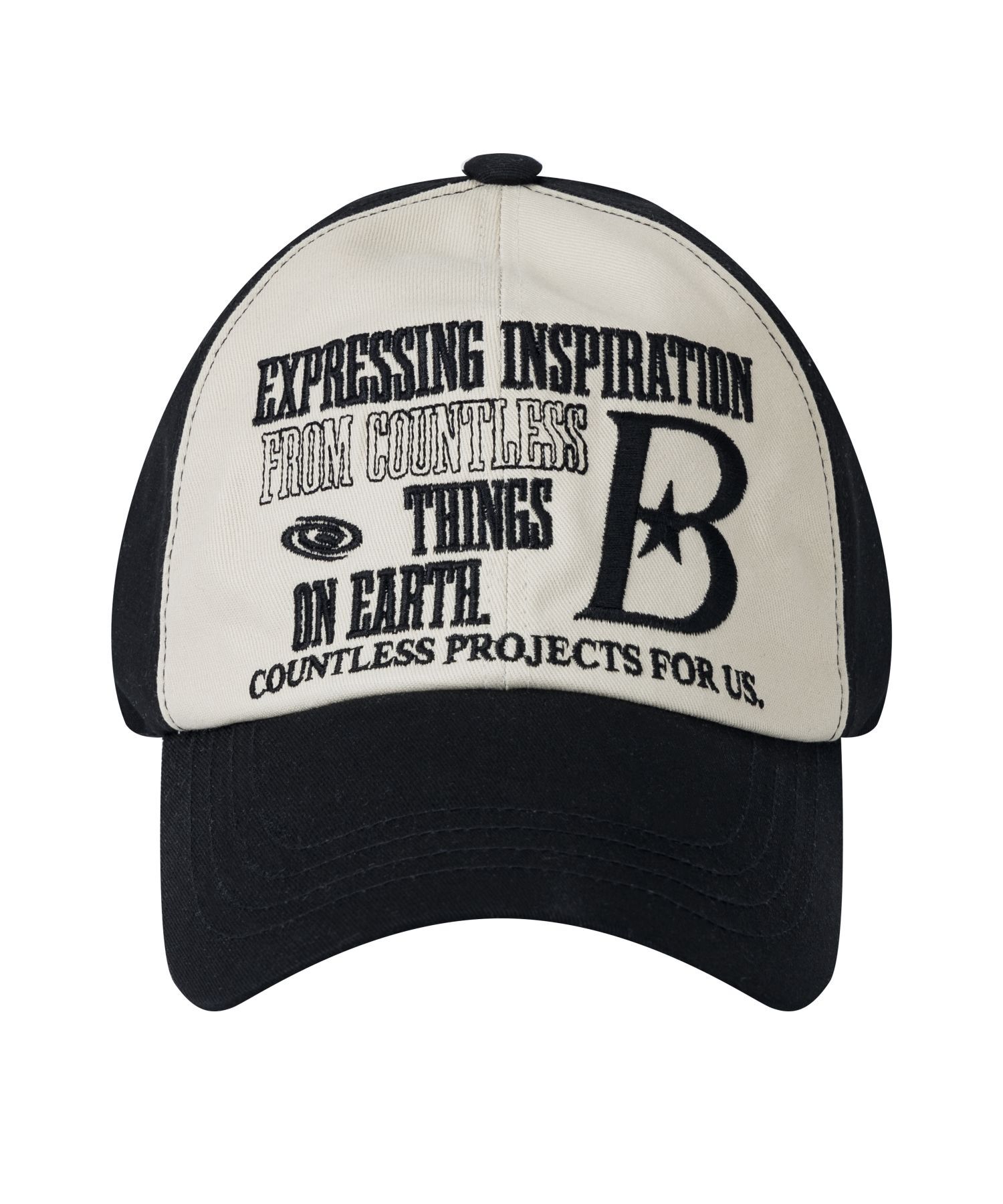 BAUF B Logo 老帽 黑色 BFH-22A-U-BLK-005