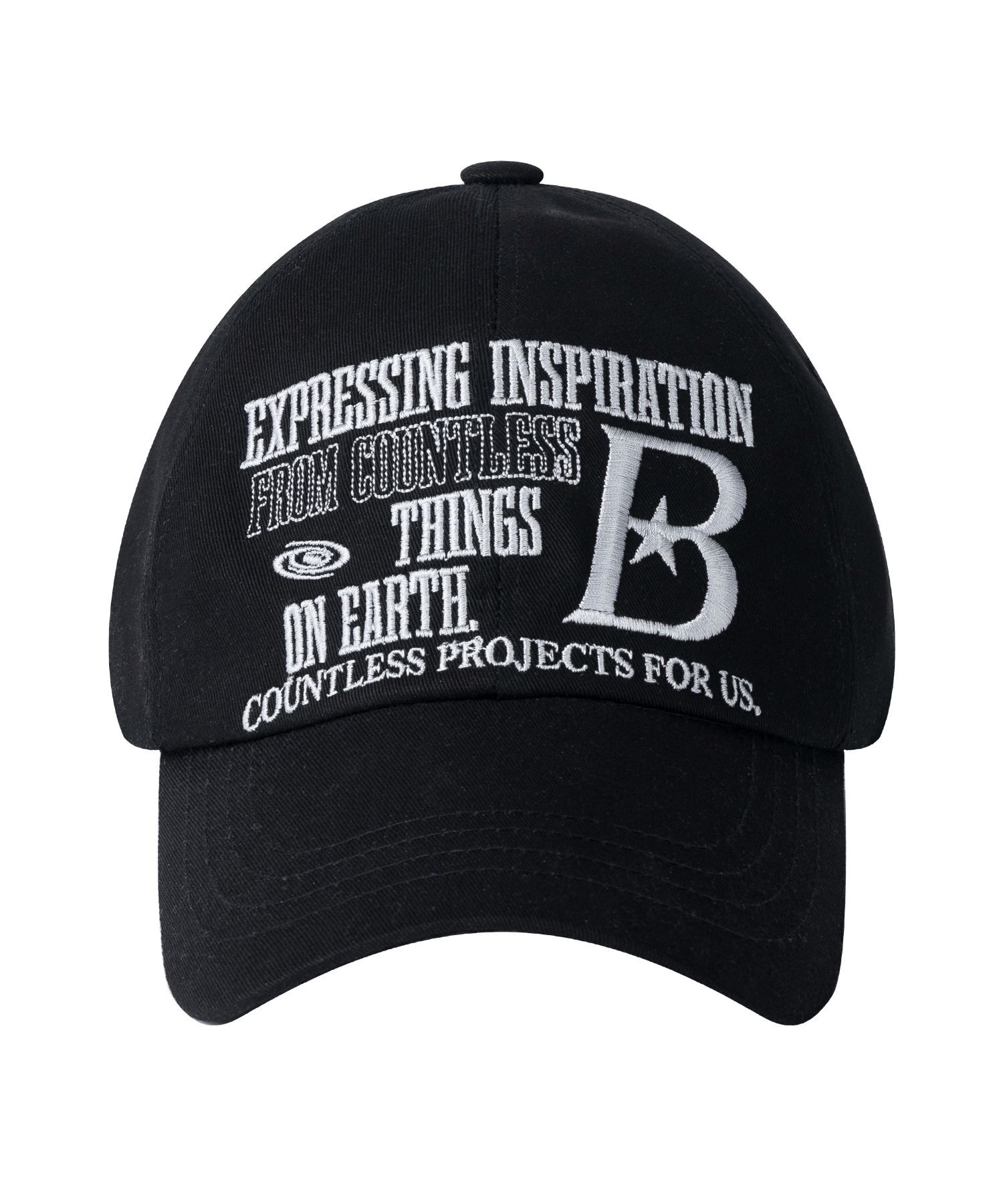 BAUF B Logo 棒球帽 BFH-22A-U-BLK-009