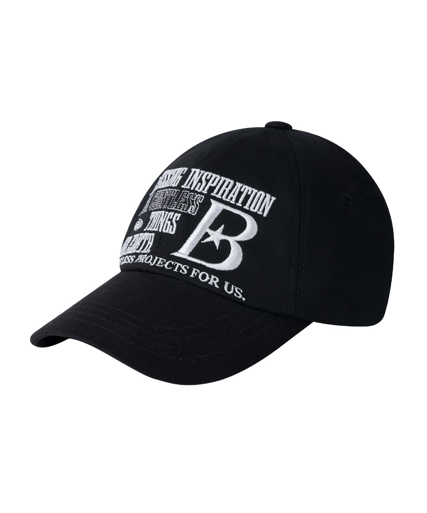 BAUF B Logo 棒球帽 BFH-22A-U-BLK-009
