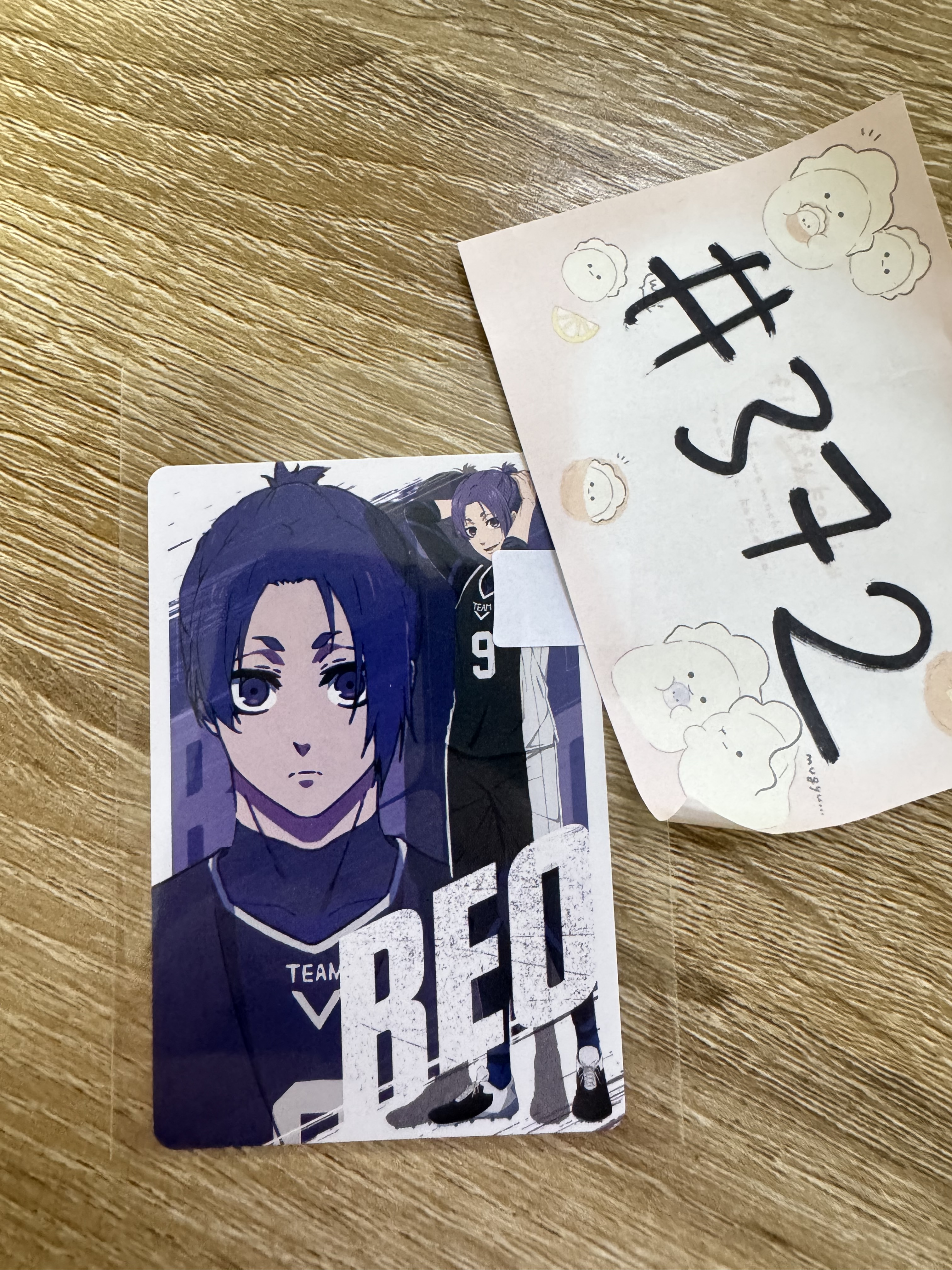 BlueLock 玲王 小卡#372