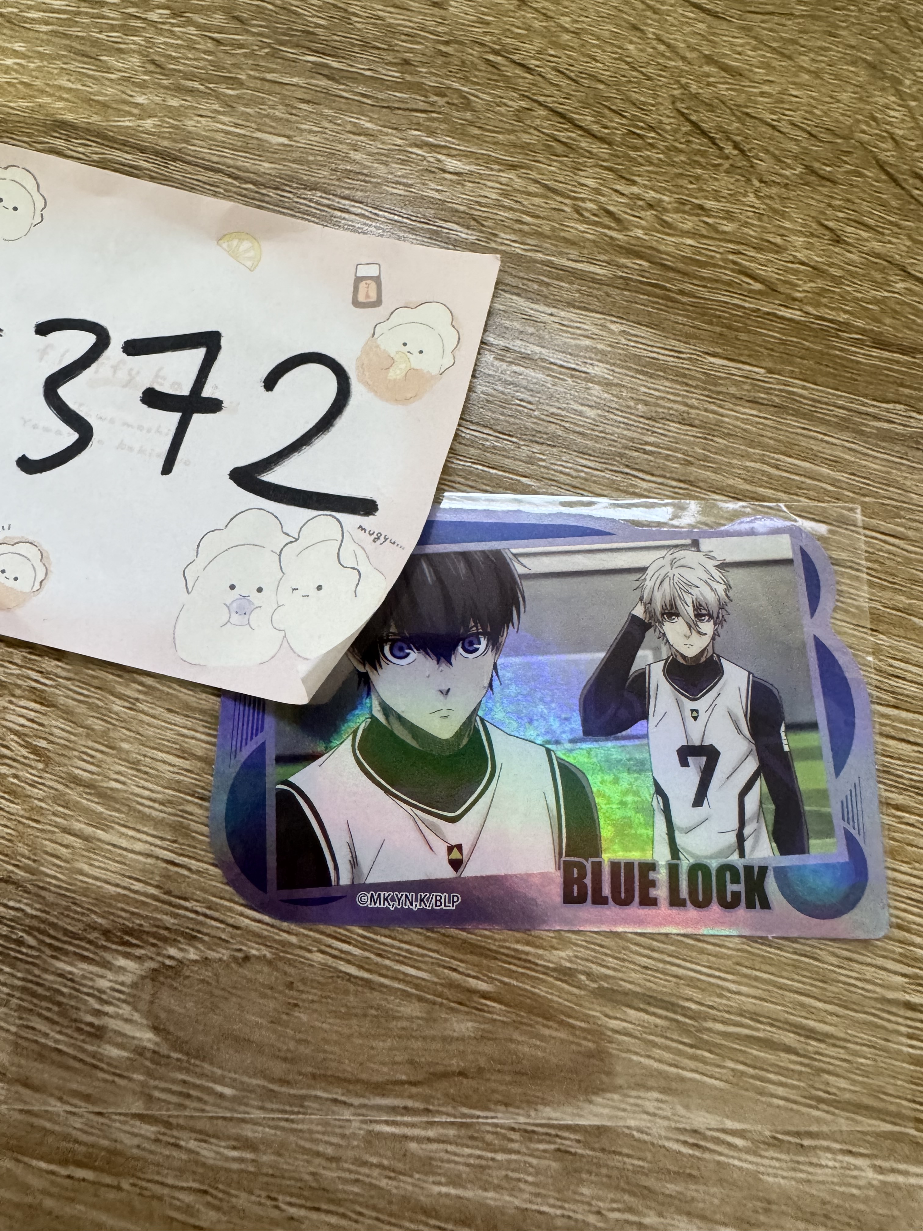 BlueLock 2人 貼紙#372