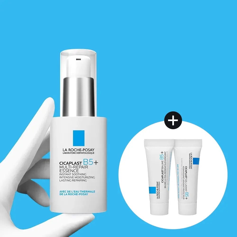《olive Young連線》LaRoche-Posay Cicaplast B5+ 積極修復精華 30ml+3ml cica balm+3ml balm