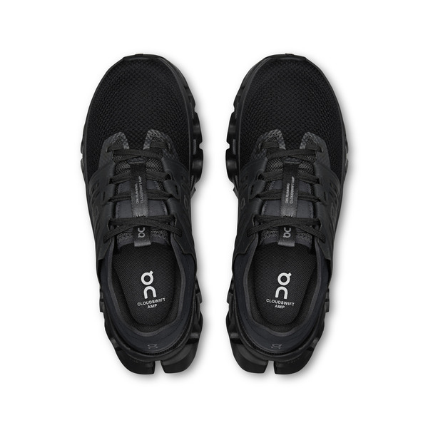 ON 昂跑 Cloudswift AMP 3WG10391043 女 慢跑鞋 跑鞋 路跑 黑