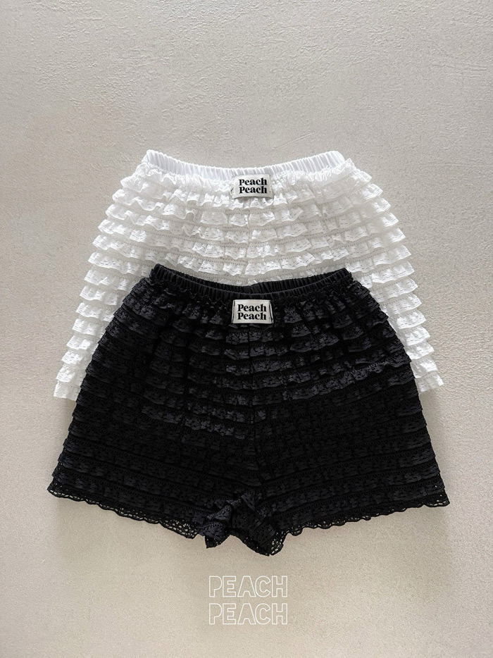正韓夏PEACHPEACH 兩色泡泡短褲