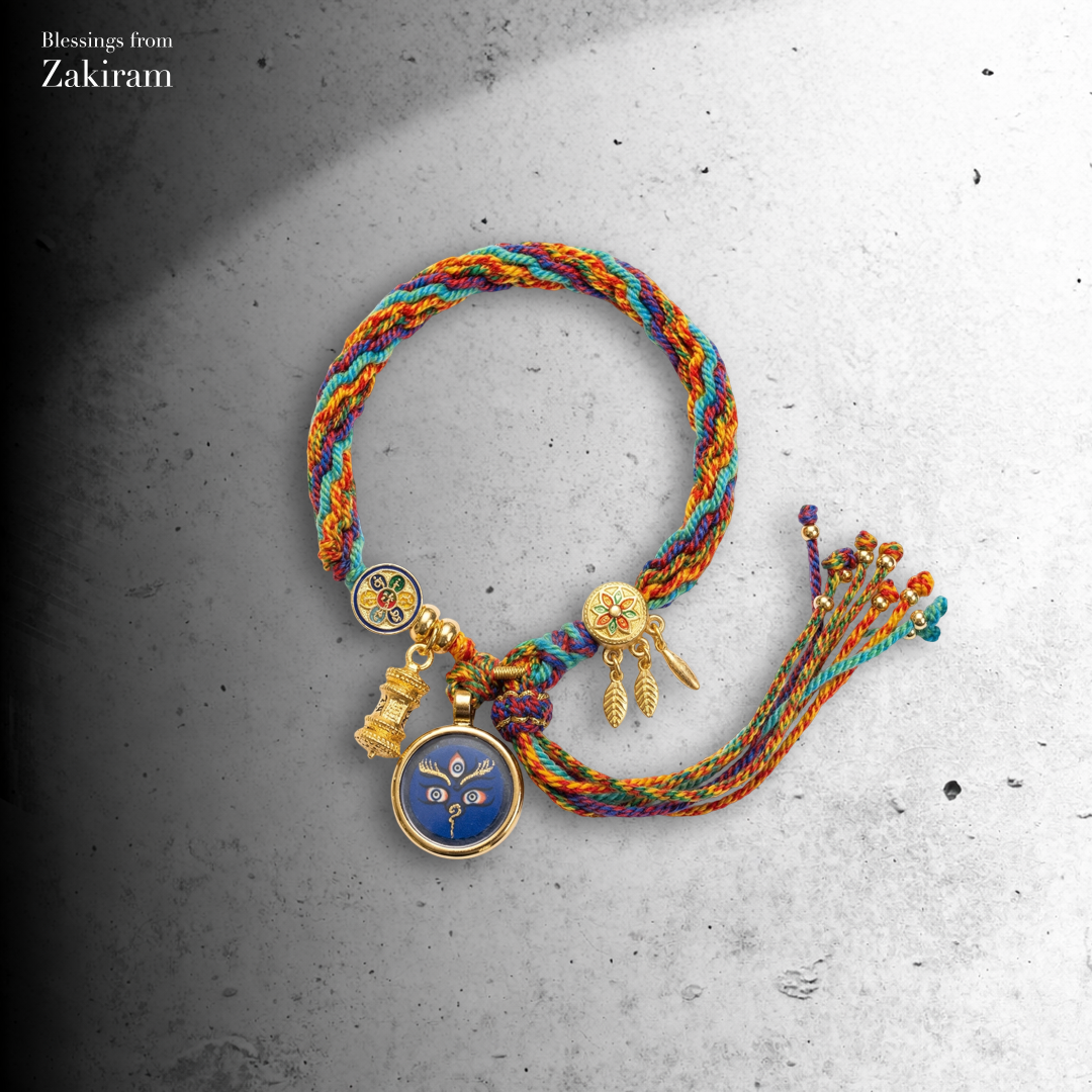 黑財神・偏財 五色吉祥手繩