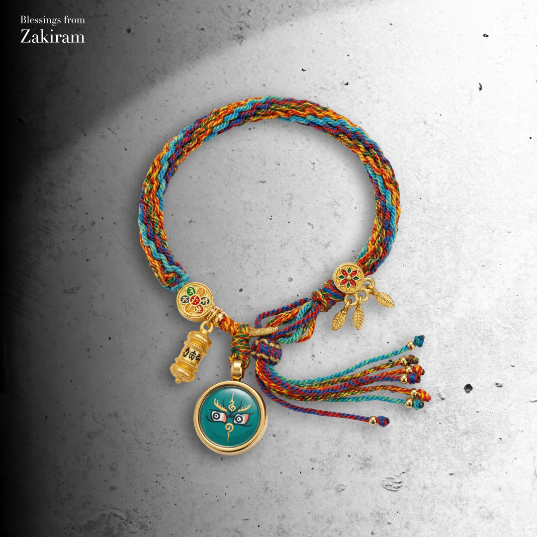 綠財神・成事 五色吉祥手繩