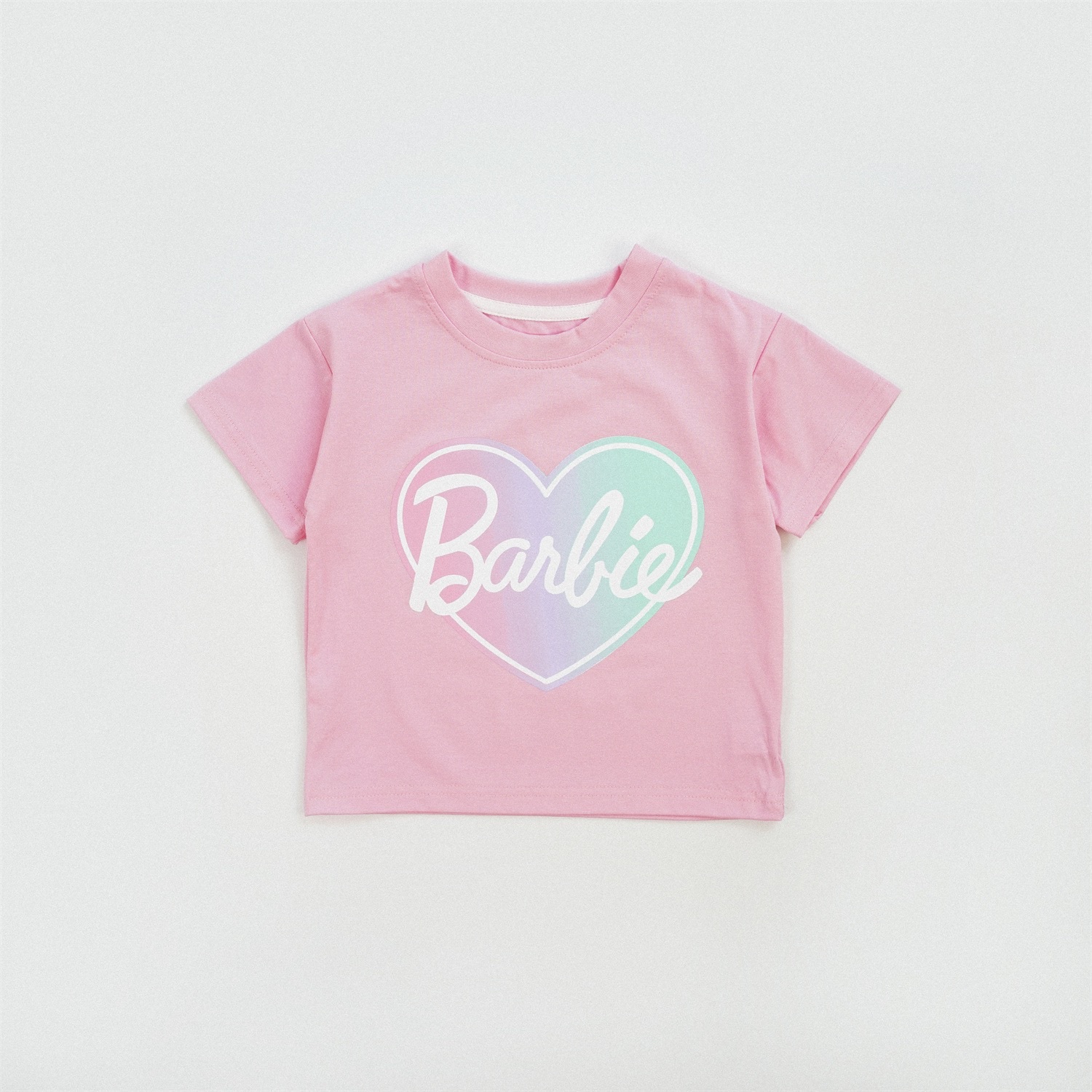 三色粉嫩芭比上衣