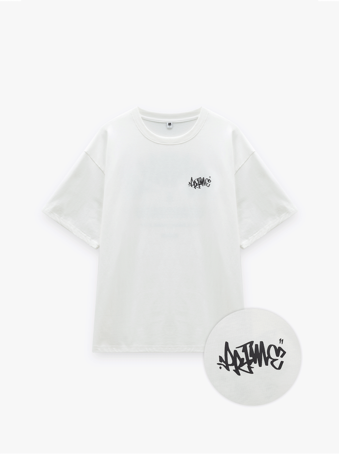 【3件999】【期間限定】夏日超爽棉自我風格草寫印花TEE