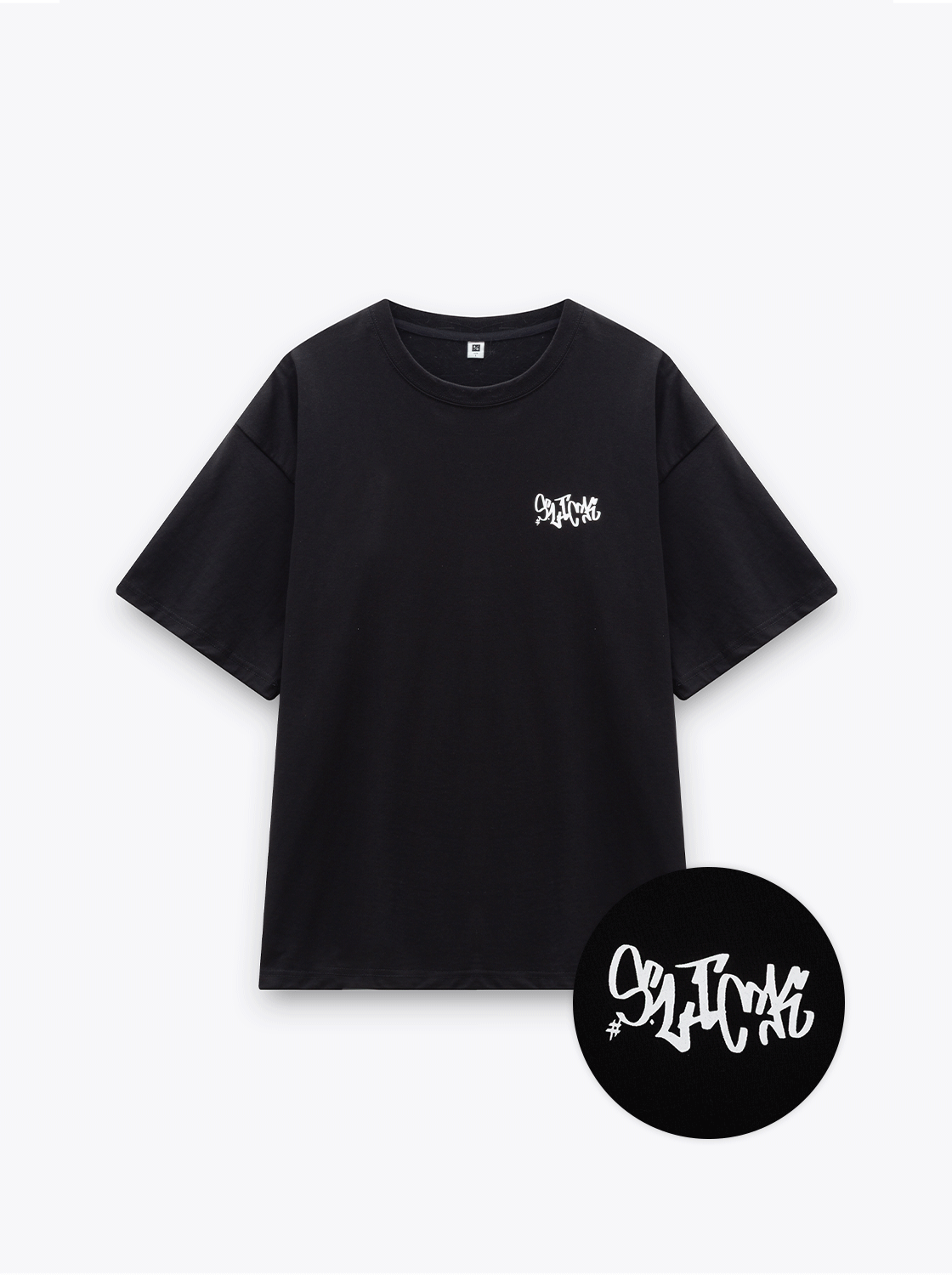 【3件999】【期間限定】夏日超爽棉自我風格草寫印花TEE