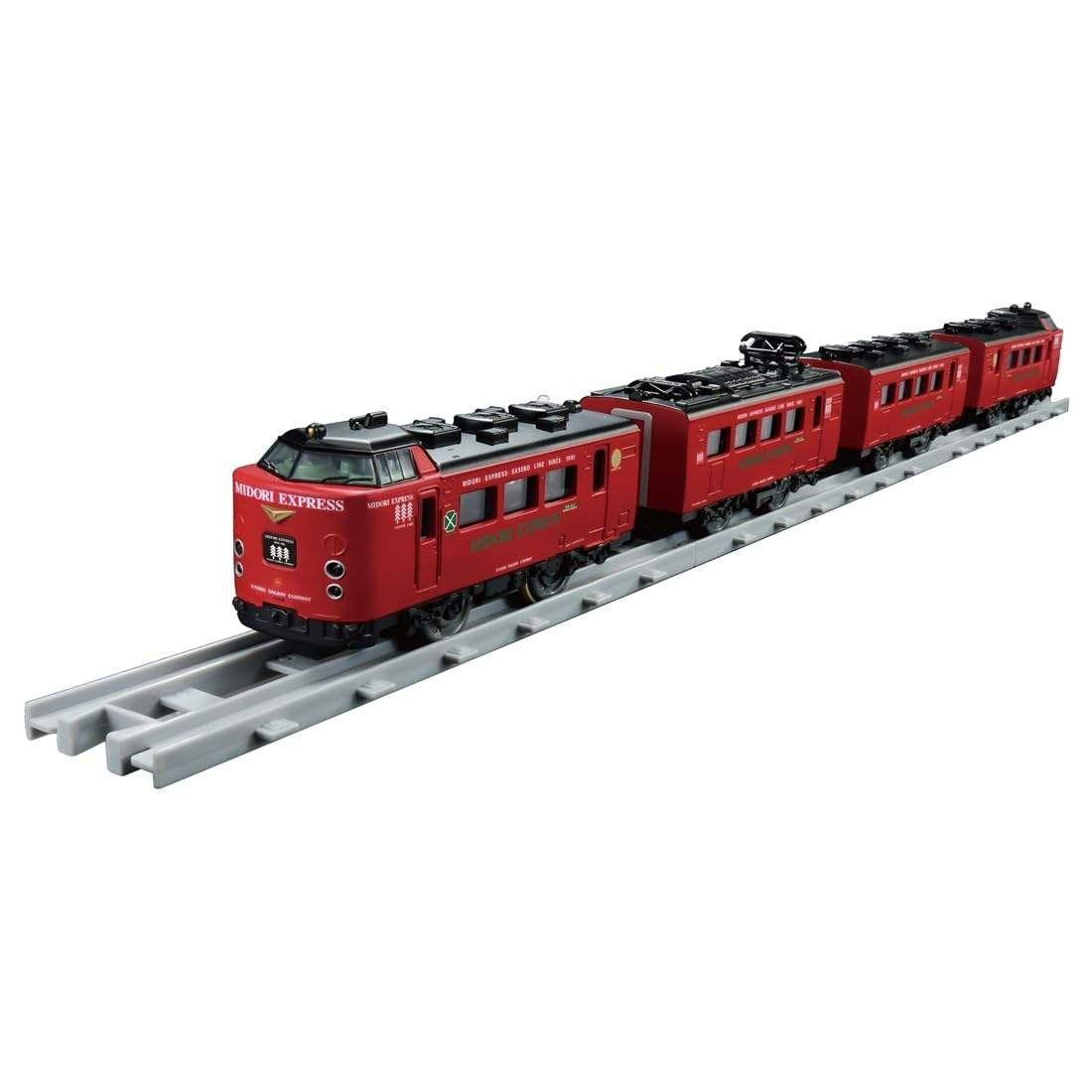 Takara Tomy Plarail 列車 - 真實版 485 系列特快列車（JR 九州綠特快）
