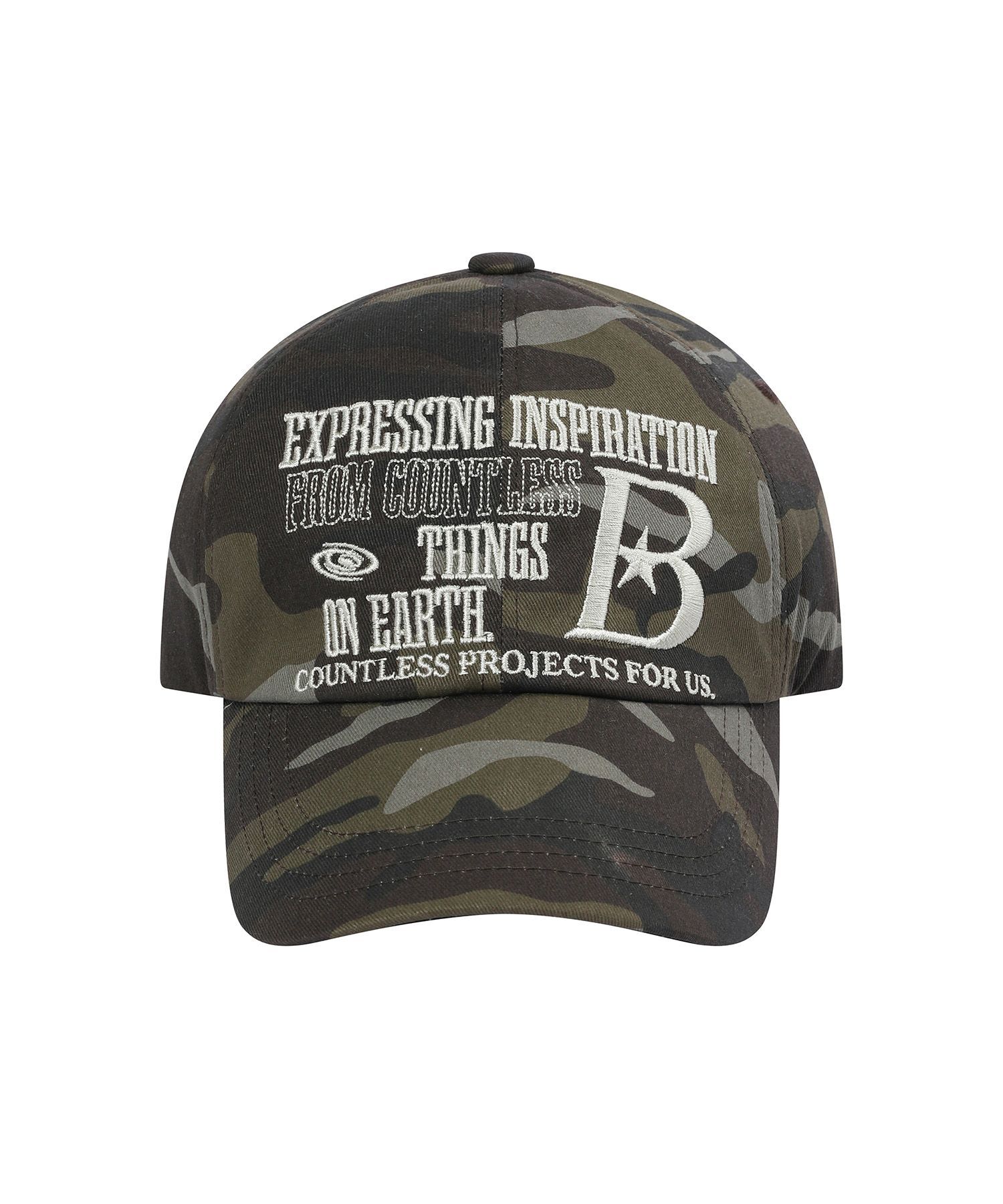 BAUF B Logo 迷彩老帽 BH26SS-WCM8F