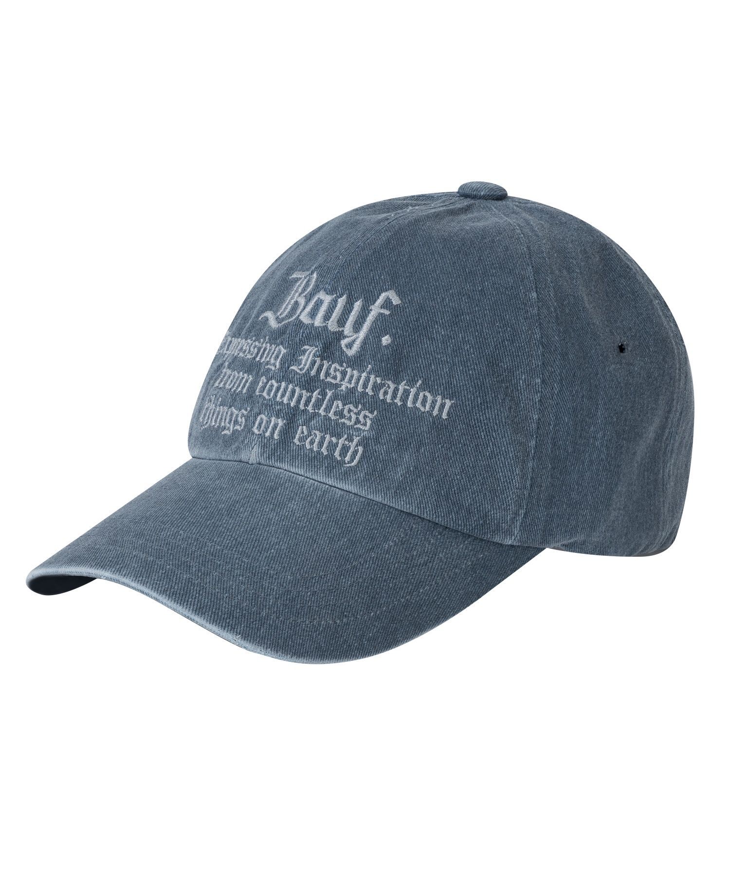 BAUF B 復古水洗棒球帽 霧感海軍藍 BFH-22A-U-NVY-007