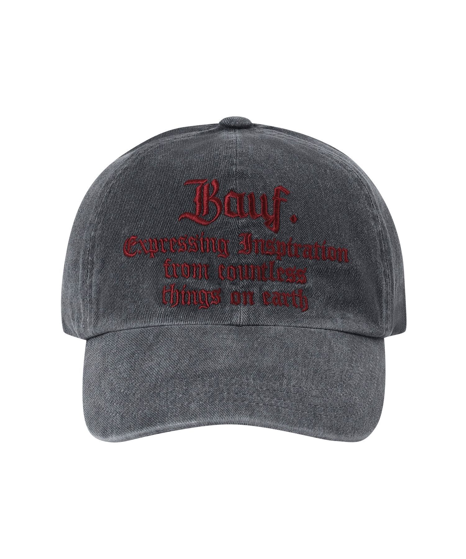 BAUF 水洗老帽 炭灰 BFH-23A-U-CHR-053