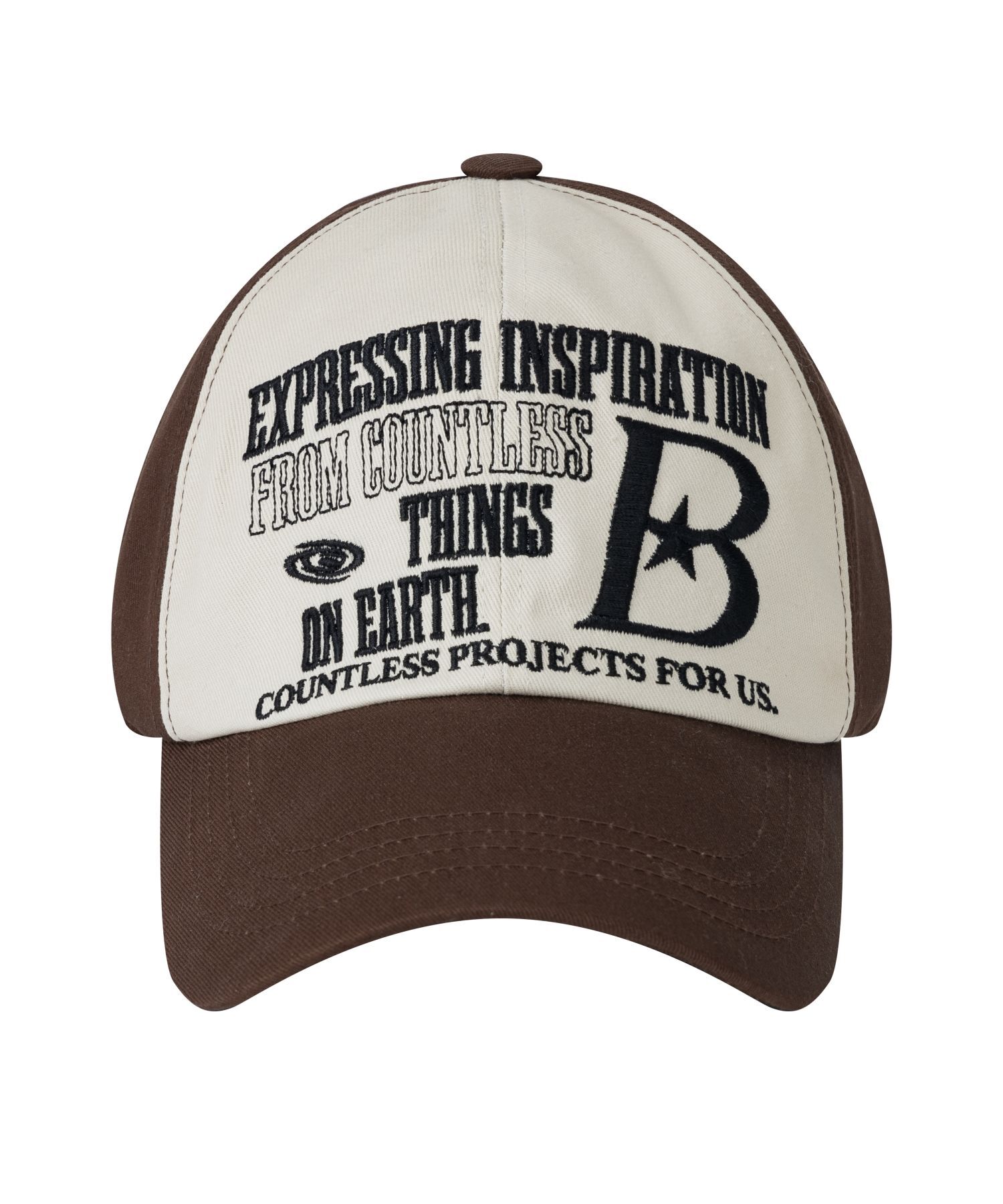 BAUF B Logo 老帽 棕色 BFH-22A-U-BRN-004