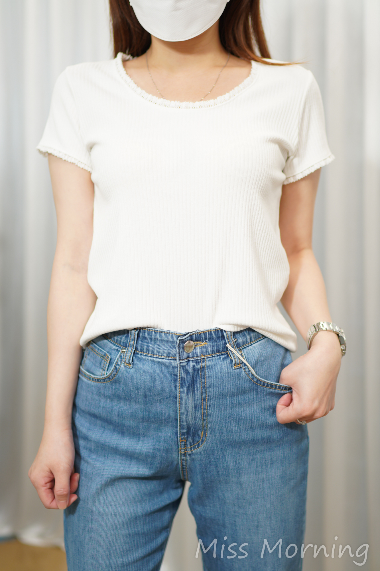 簡約百搭靚棉tee(15152)