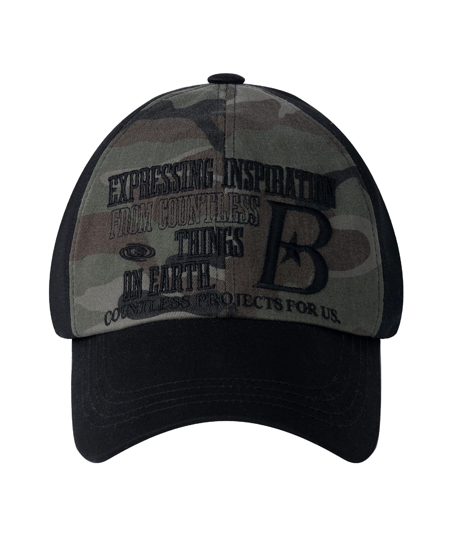 BAUF B LOGO 老帽 迷彩黑 BFH-23A-U-CBL-010