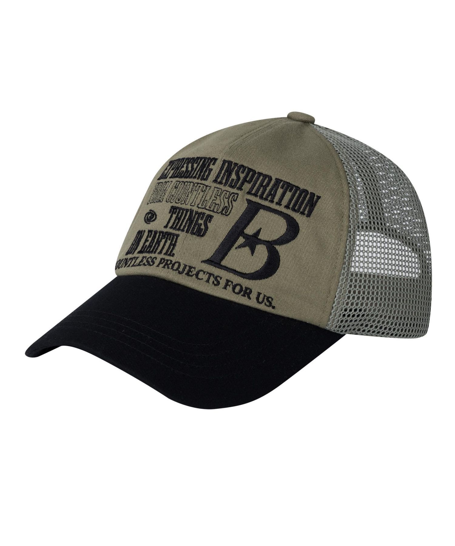 BAUF B Logo 網眼老帽 [卡其] BFH-23A-U-KHK-015
