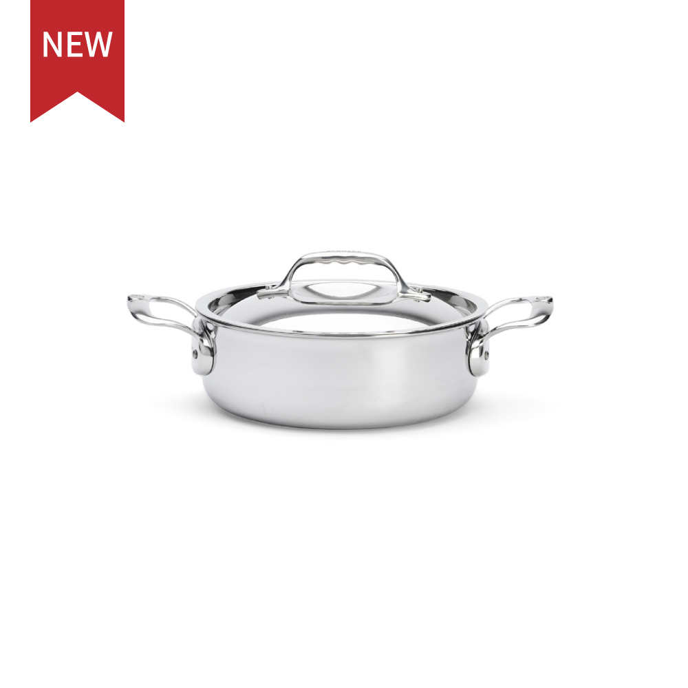 Affinity系列 l 多層複合不鏽鋼雙耳主廚鍋 l 含蓋  l 2026 新升級