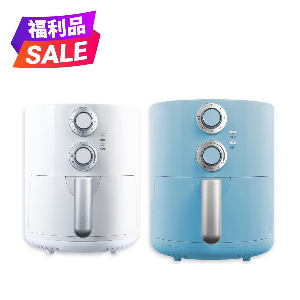 【SANSUI山水】3.5L健康無油氣炸鍋 SK-U6/SKF-35Q(全新福利品)