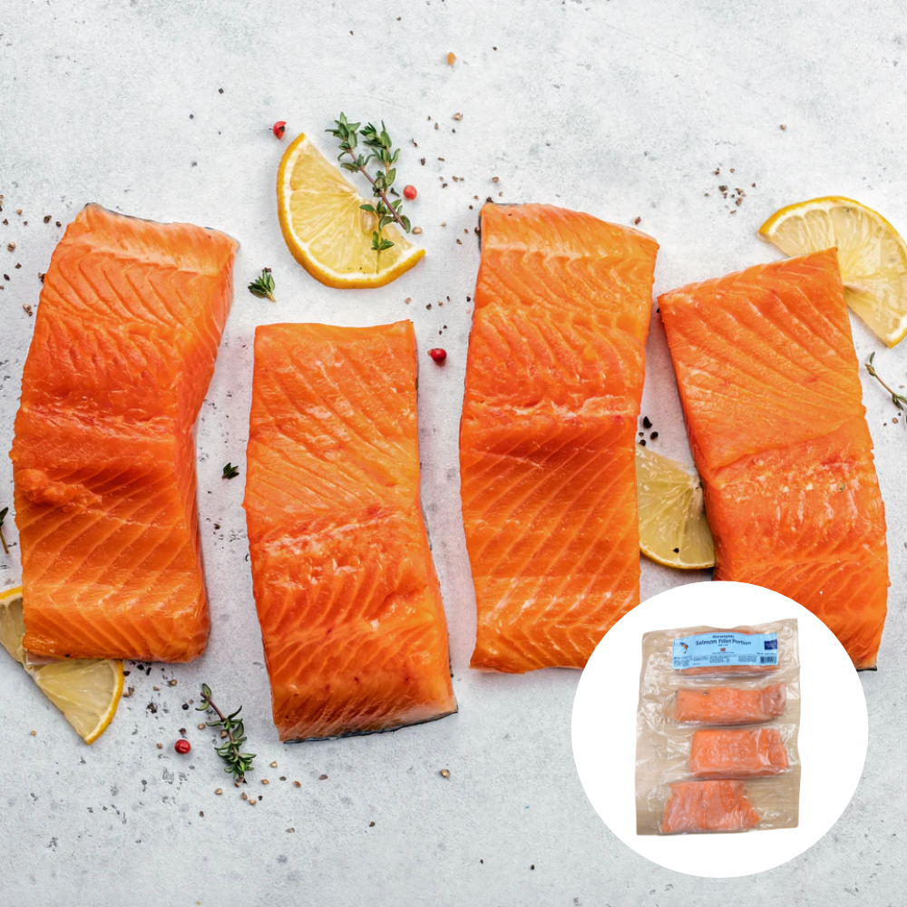 挪威天然三文魚柳 4塊 (500g) (MA263)