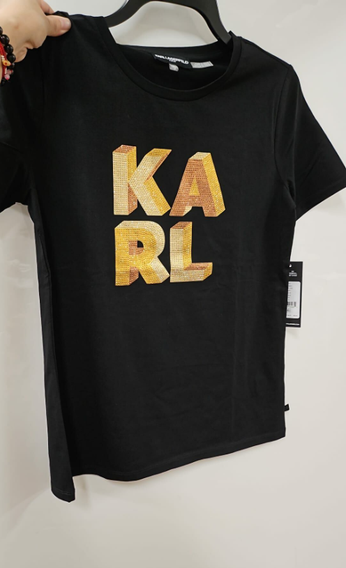 LYS01535 Karl Lagerfeld 立體KARL 短袖Tee