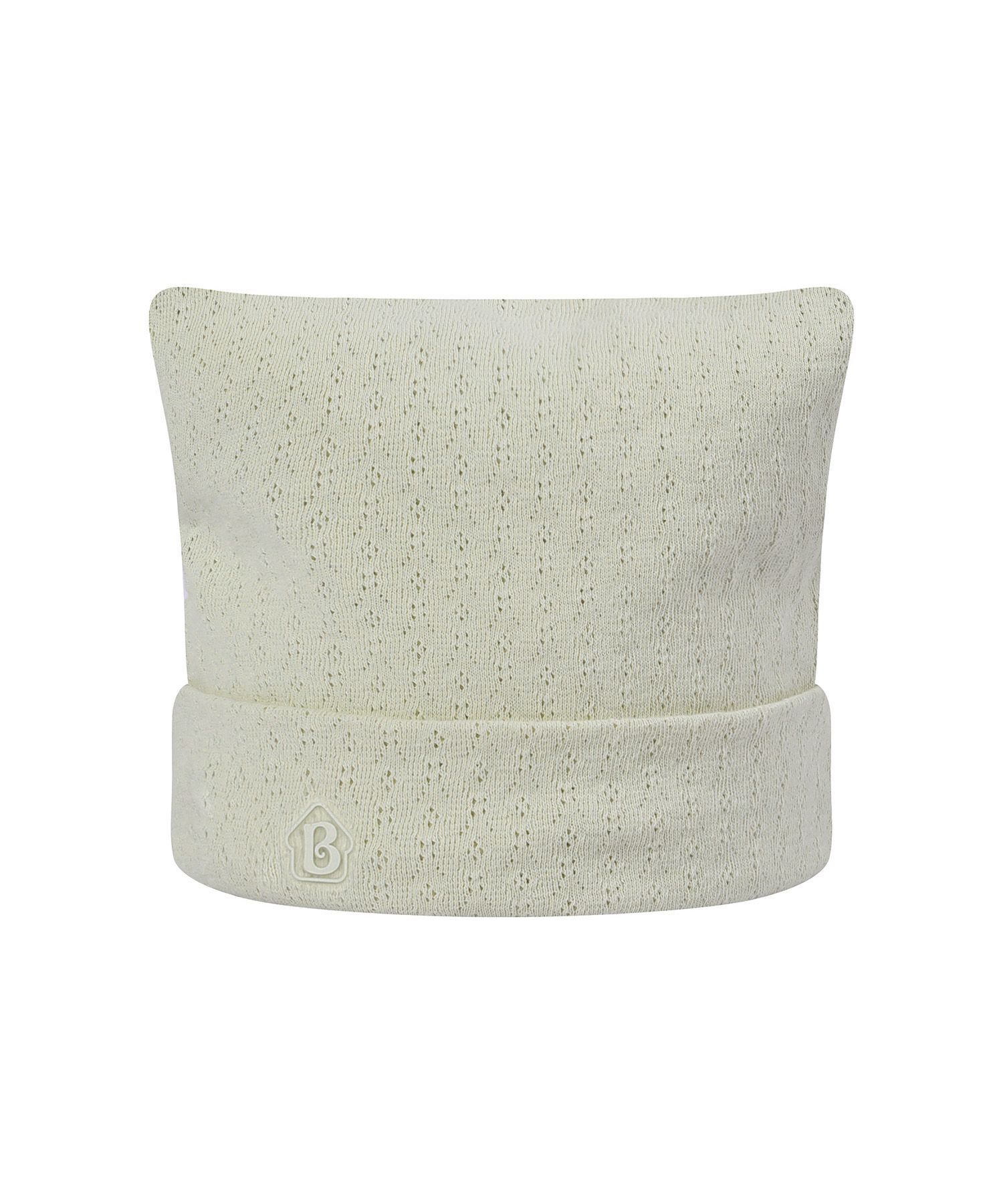 BAUF 貓咪毛線帽 淺米色 BH26SS-WBE2F